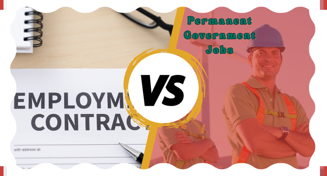Contract vs Permanent Government Jobs in Bihar
